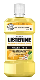 Ополіскувач для ротової порожнини Listerine Fresh Ginger & Lime Milder taste 500 мл