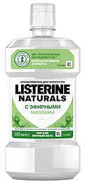 Ополіскувач для ротової порожнини Listerine Naturals з ефірними оліями 500 мл