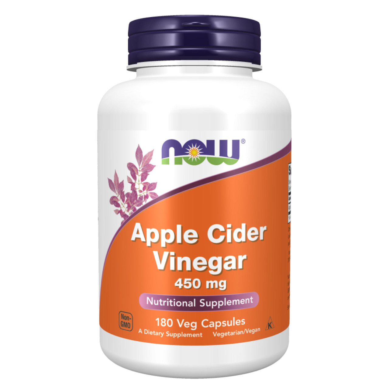 Apple Cider Vinegar 450 mg - 180 vcaps, фото 1