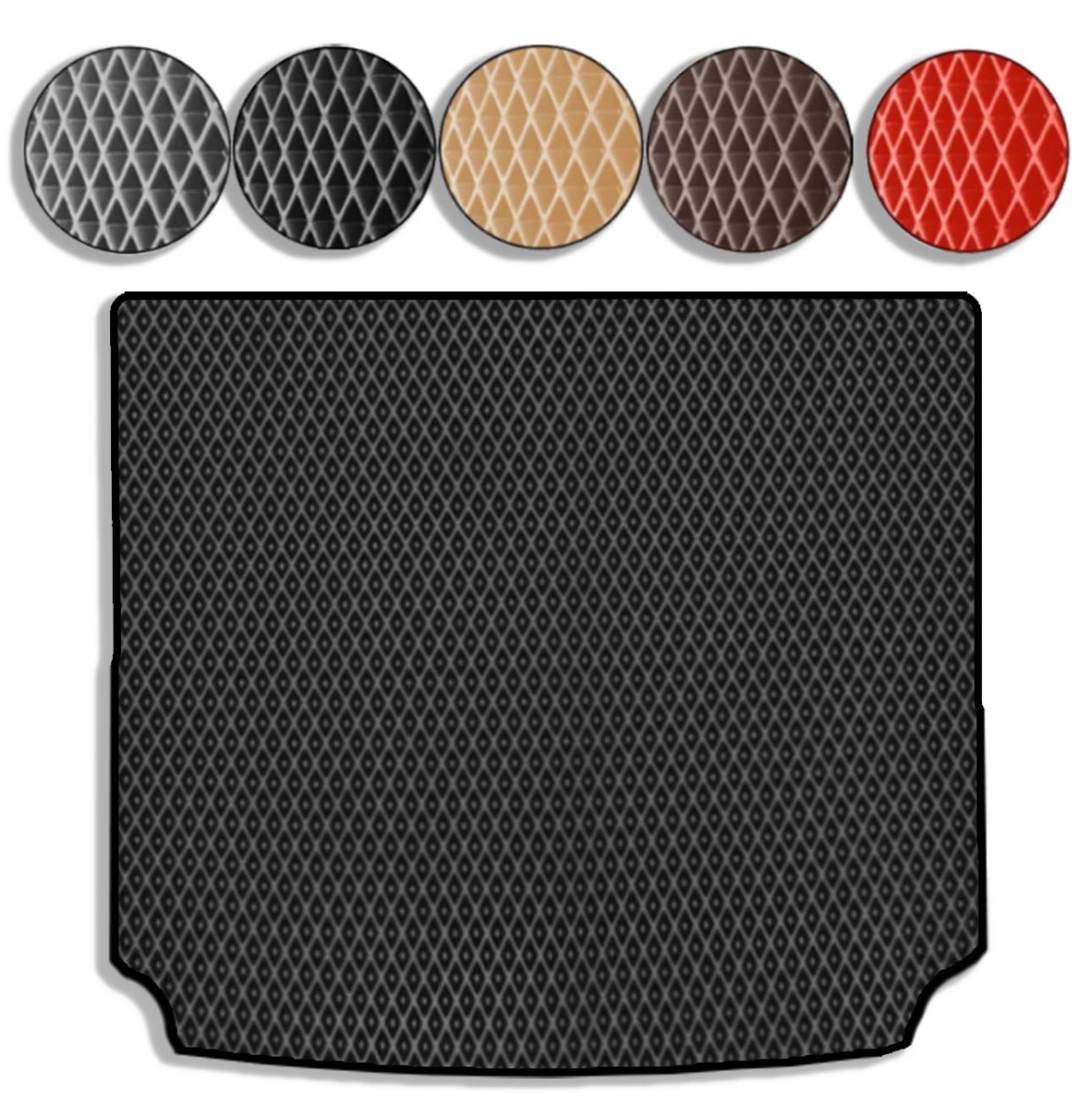 Килимок у багажник EVA для Hyundai Santa Fe 2006-2010, фото 1