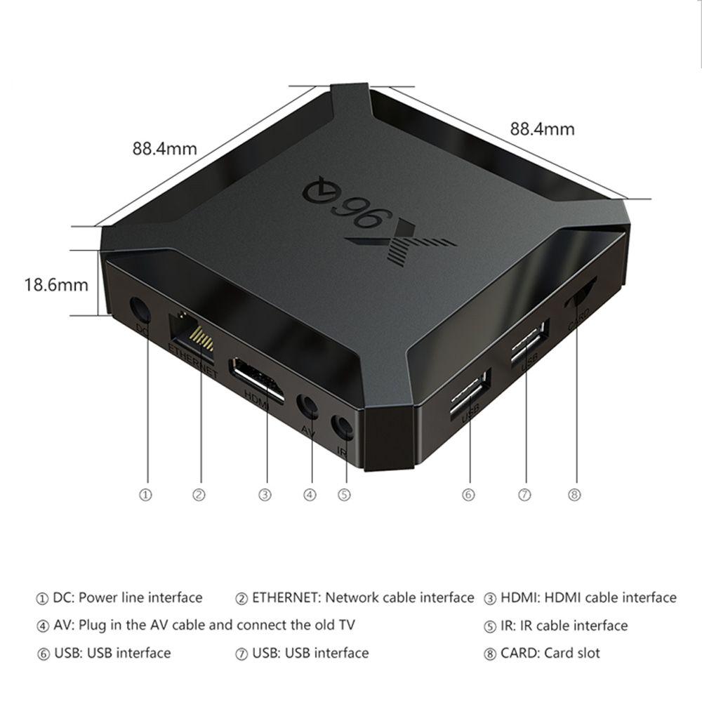 Смарт ТВ приставка X96Q (1GB/8GB) - фото 4 - id-p1395916237