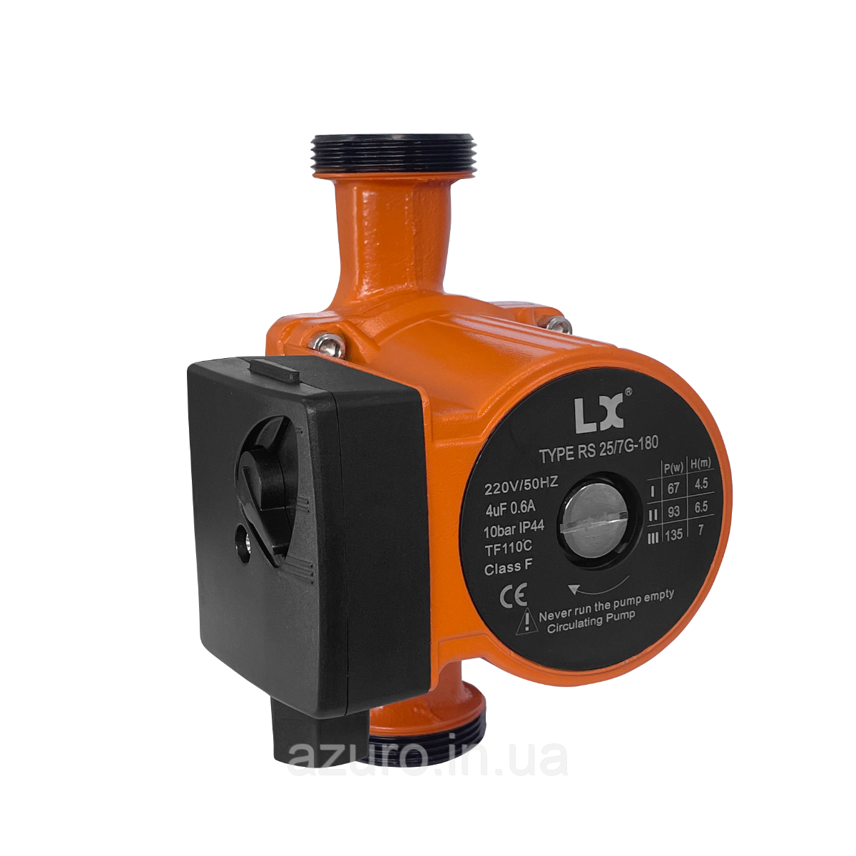 Насос Aquaviva LX GPD25-7S-180 (220 В/50 Гц; 130 Вт; Qmax 3.5 м3/рік; Hmax 7 м)