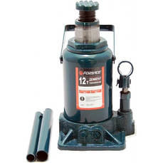 Домкрат пляшковий низький FORSAGE T91207 12т з клапаном (190-350мм)