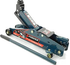 Домкрат гідравлічний підкатний FORSAGE TH22501C 2,5 т з фіксацією (140-387мм) в кейсі