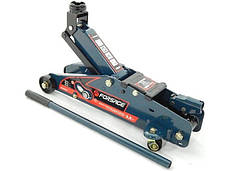 Домкрат гідравлічний підкатний FORSAGE TH22501CB 2.5 т з фіксацією (140-387мм)