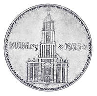 Германия 2 марки 1934 Серебро F-VF F Кирха с датой 1933