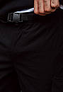 Штани карго чорні Staff cargo fa spandex black2, фото 7