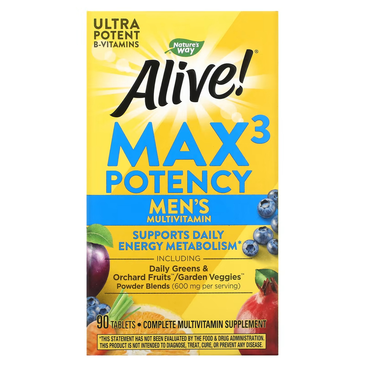 Max3 Men's - 90 tabs, фото 1
