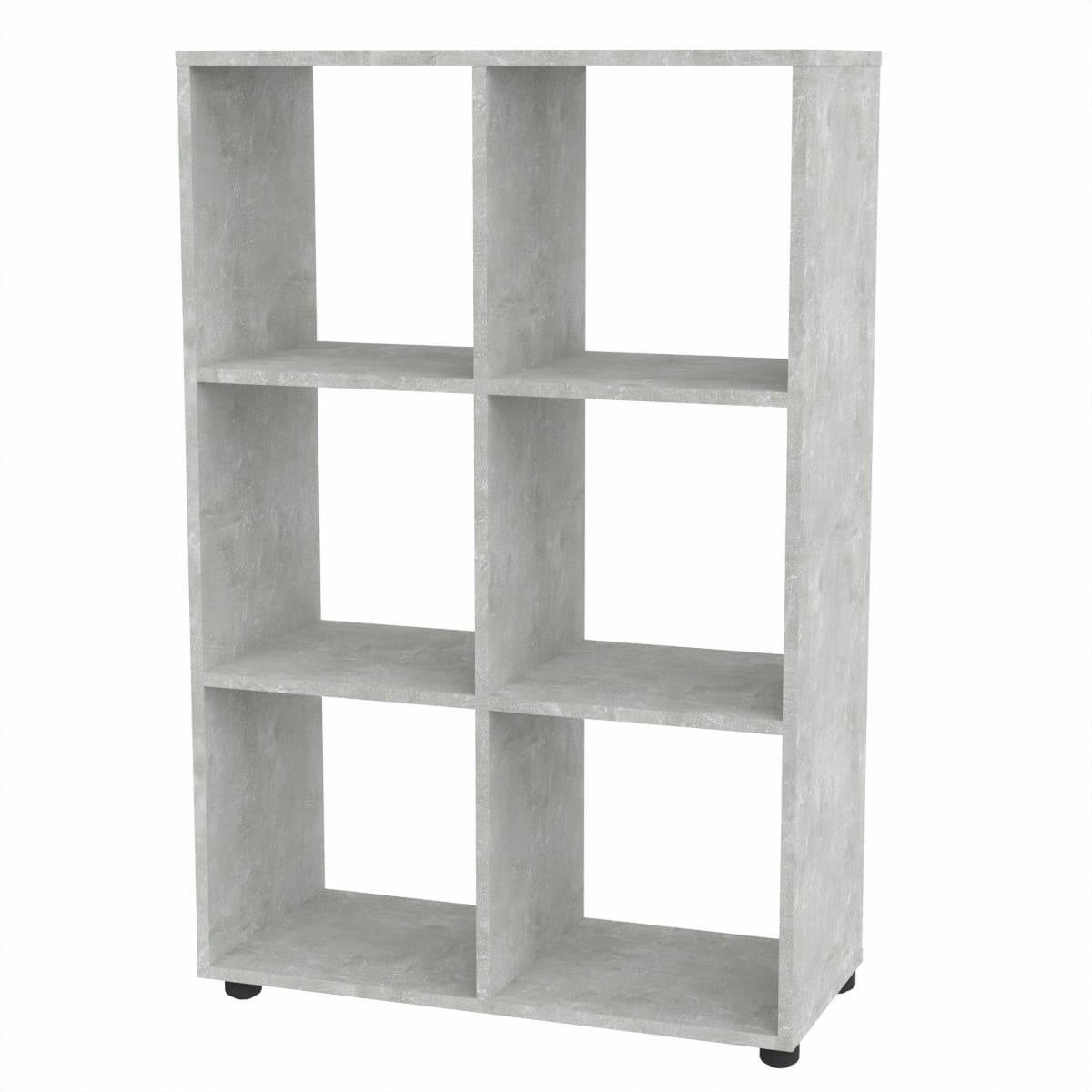 Шафа книжкова 73х33х109 см. Колір Ательє світлий, КШ-21, фото 1