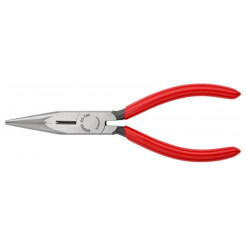 Плоскі круглогубці з різальними крайками KNIPEX 25 01 160