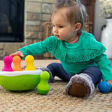 Сенсорна іграшка сортер балансир Неваляшки від Fat Brain Toys, фото 4