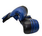 Снарядні рукавиці PowerPlay 3025 Чорно-Сині M, фото 7