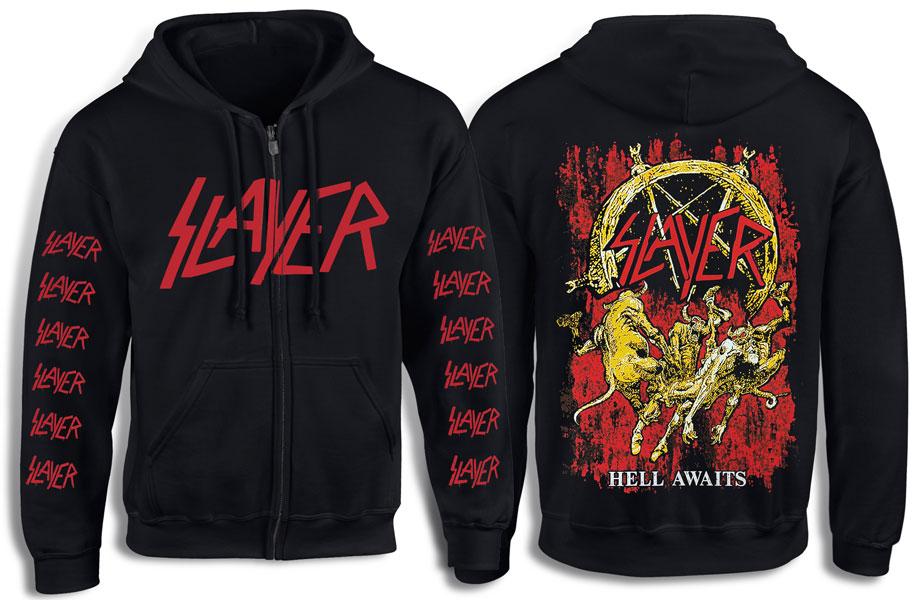 Толстовка на змійці SLAYER Hell Awaits