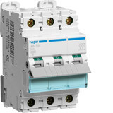 Автоматичний вимикач HAGER MC310A 10А,3ф ,З 6 кА, фото 1