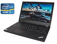 Ноутбук А-класс Lenovo ThinkPad L560 / 15.6" (1366x768) TN / Intel Core i5-6300U (2 (4) ядра по 2.4 - 3.0 GHz)