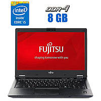 Ноутбук Fujitsu LifeBook E549 / 14" (1920x1080) IPS / Intel Core i5-8265U (4 (8) ядра по 1.6 - 3.9 GHz) / 8 GB