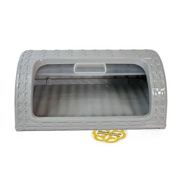 Хлібниця для хліба, пластик, антрацит SNMZ