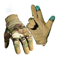 Перчатки сенсорные light gloves multicam синтетика PRC