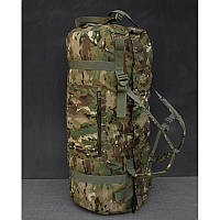 Сумка-Рюкзак баул армійська, 100 l. multicam кордура (UA)