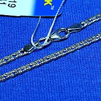 Срібний браслет Панцирне плетіння, 3 мм 90206205041