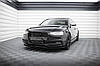 Спліттер Audi A4 B8 S-line / S4 B8 (11-16) елерон тюнінг обвіс (V2), фото 6