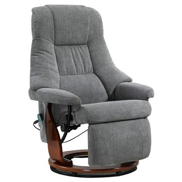 Крісло для відпочинку Avko Style ARMH 004 Grey з масажем, підігрівом і підставкою для ніг Б4624