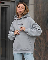 Жіноче худі Staff original gray oversize fleece