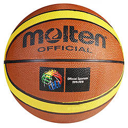 М'яч баскетбольний Basic R7 Molten NE-BAS-MLT7 № 7 баскетбольний Basic R7 Molten, World-of-Toys