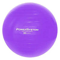 Мяч для фитнеса и гимнастики Power System PS-4012_65cm_Purple, World-of-Toys