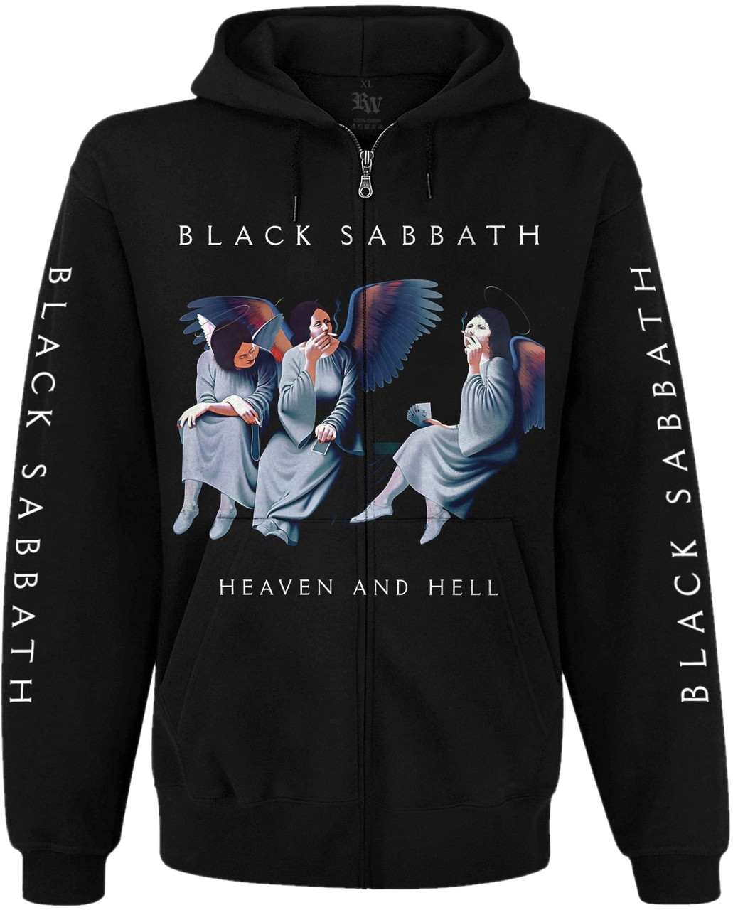 Худі Black Sabbath "Heaven and Hell" на блискавці, Розмір L