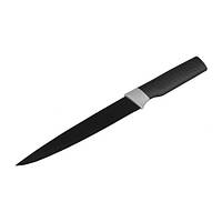 Кухонный нож слайсерный Ardesto AR2016SK Black Mars 20см нержавеющая сталь 3Cr13/пластик