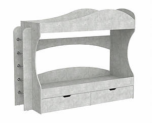 Ліжко двоярусне "Бриз" 70х190 см. Колір Ательє світлий