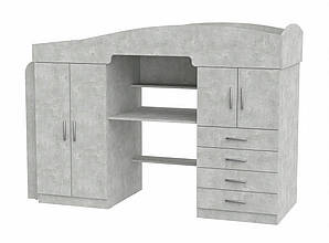 Ліжко-горище "Універсал-2" 70х190 см. Колір Ательє світлий