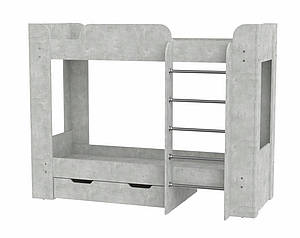 Ліжко двоярусне "Твікс-2" 70х190 см. Колір Ательє світлий