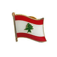 Значок коллекционный флаг Ливана
