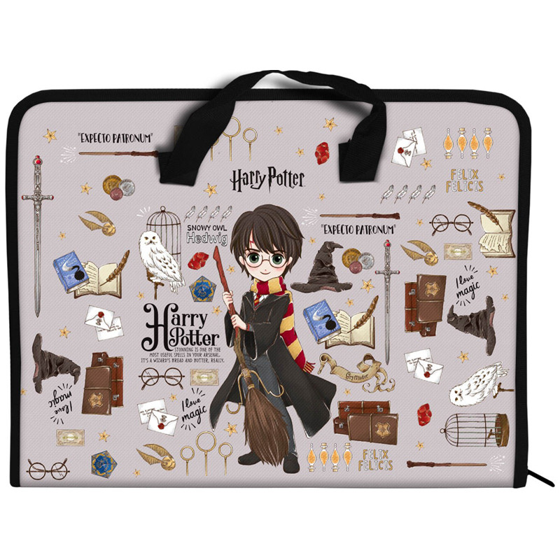 Портфель А4 на блискавці KITE Harry Potter HP23-202