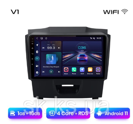 Junsun 4G Android магнітолу для Isuzu D-MAX Chevrolet S10 2015-2018 DMAX 2017 wifi, фото 1