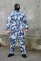 Зимний маскировочный непромокаемый костюм зимний мультикам Тактический зимний костюм для маскировки мультикам