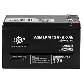 Акумулятор AGM LPM 12V - 9 Ah LogicPower 3866
