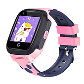 Дитячий розумний наручний годинник Smart Baby Watch Y95H 4G з GPS Рожевий