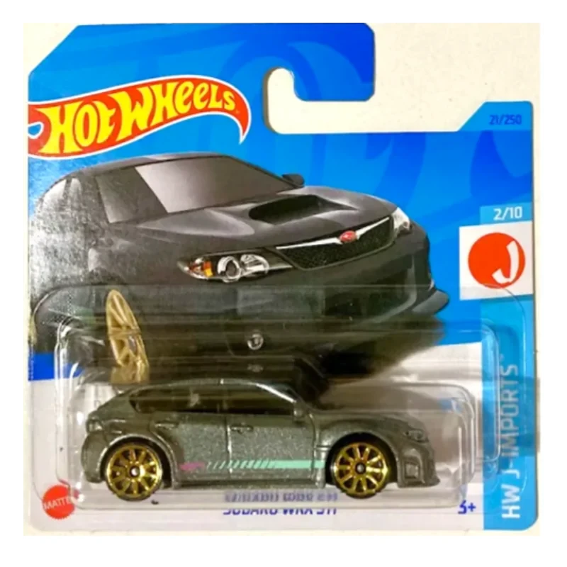 Машинка Хот Вілс 1:64 Subaru WRX STI колекція HW J-Imports Hot Wheels Mattel HKK63