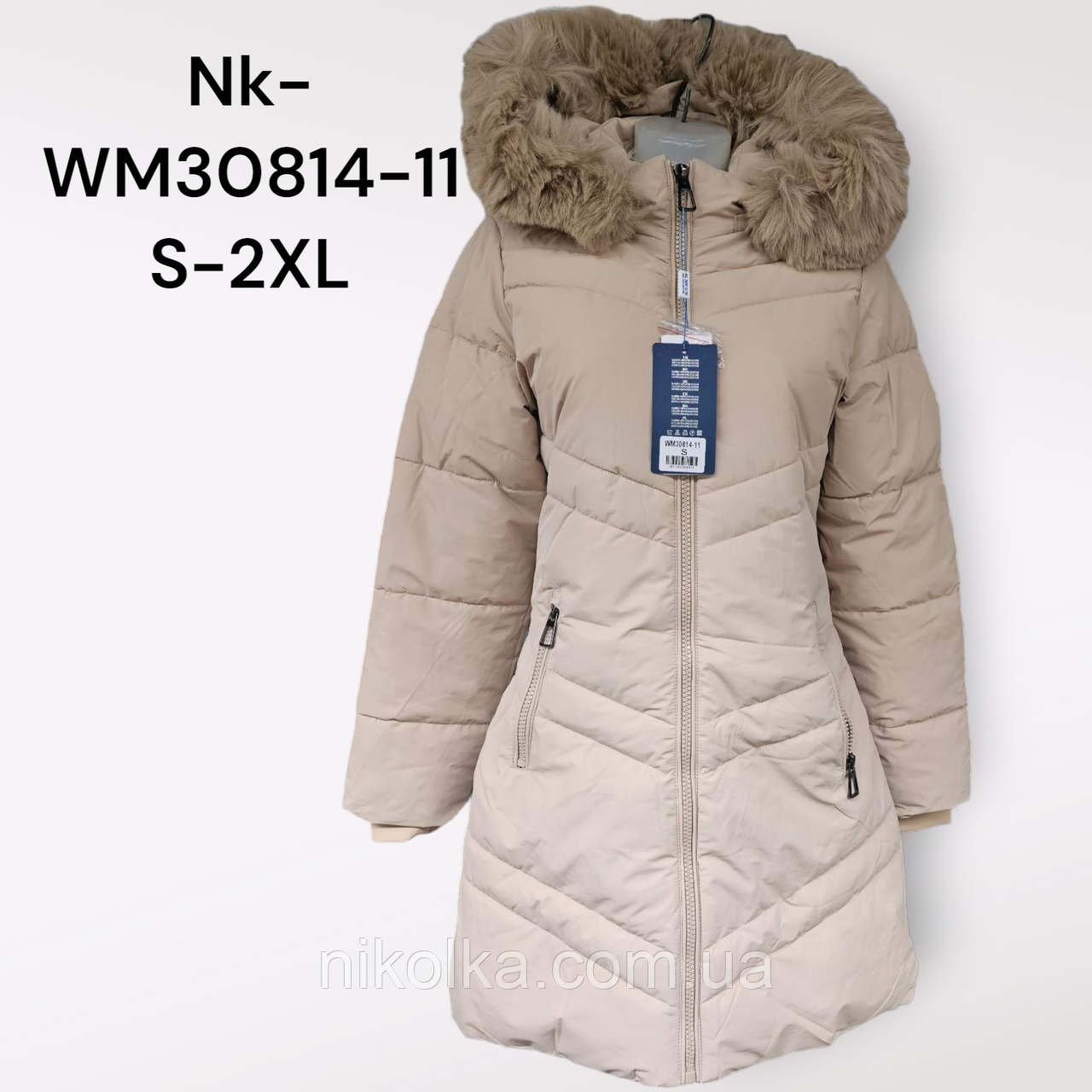 Куртка утепленная жіноча оптом, S-2XL рр., арт. Nk-WM30814-11