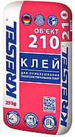 Клей Крайзель 210 Styropor-Klebemortel для кріплення пінопласту та ЕППС в мішках по 25 кг