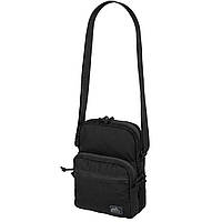 Сумка Helikon-Tex® EDC Compact Shoulder-Black,тактическая городская сумка через плечо кордура черная ВСУ