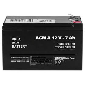 Акумулятор AGM LPM 12V - 7 Ah LogicPower 3058