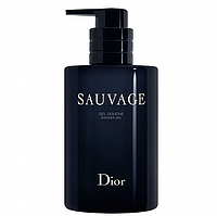 Гель для душа Christian Dior Sauvage для мужчин - shower gel 250 ml