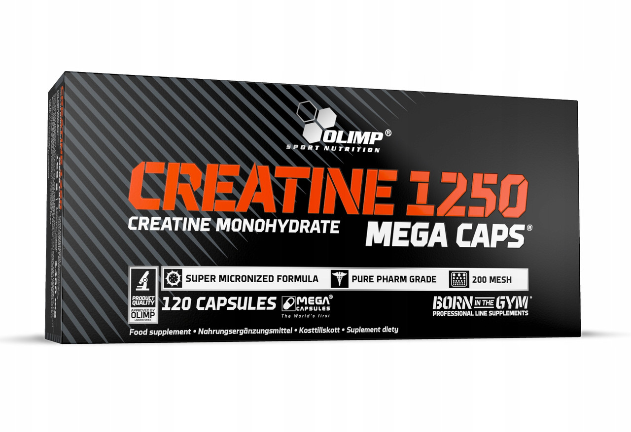 Креатин Olimp Creatine 1250 Mega Caps 120 капсул