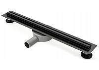 Душовий трап з нержавіючої сталі SUS304 MIXXUS DRAIN-05-70-SLIM Black