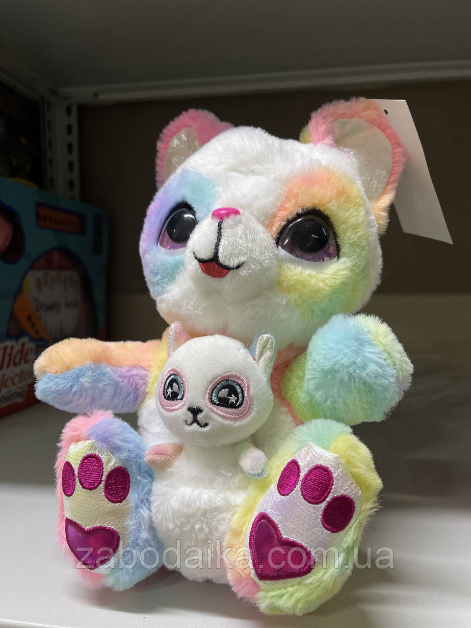 Інтерактивна м'яка іграшка Ведмедик, пісні мелодії, хитає головою дитяча мова, що говорить українською мовою, фото 1