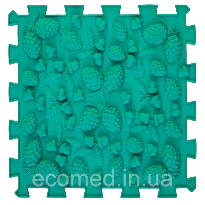 Килимок масажний "Пазли Мікс" Жолуді 1 елемент, фото 1